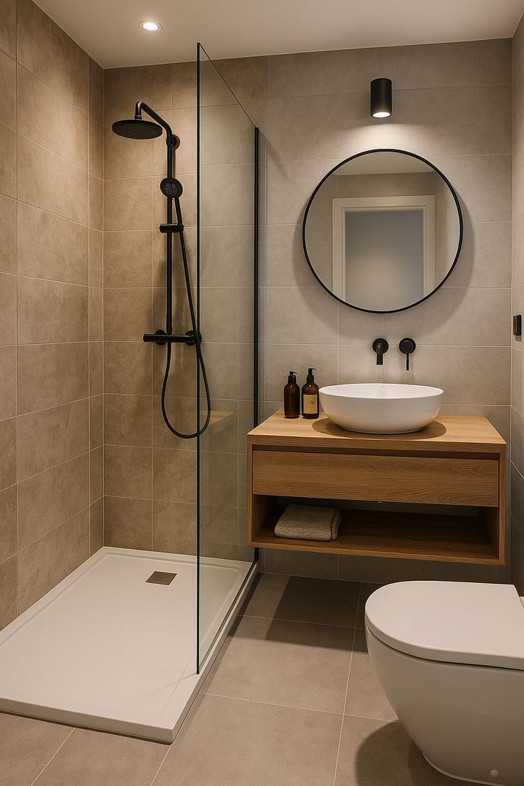 Meuble vasque et miroir