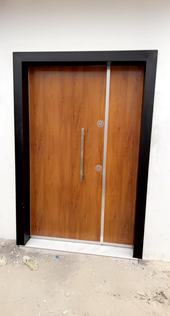 Porte blindée couleur sur demande